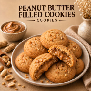 PEANUT BUTTER FILLED COOKIES